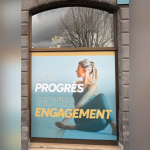 Image d'un stickers vitrine