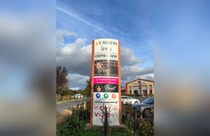 Image d'un totem publicitaire